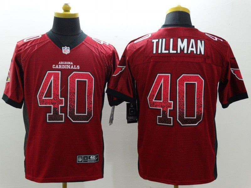 Men's Arizona Cardinals Pat Tillman #40 Red Game Jerseys