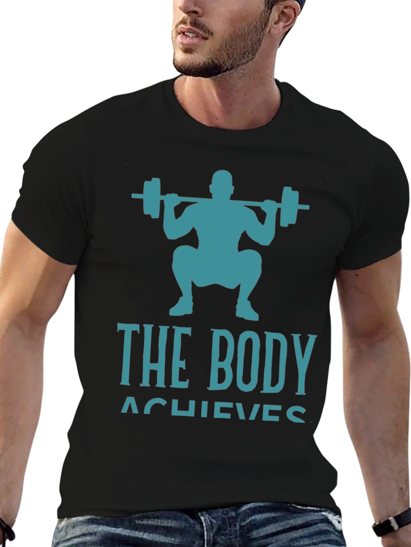 The Body Achieves Black Gym T-Shirt