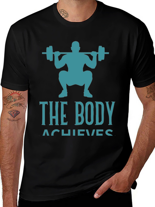 The Body Achieves Black Gym T-Shirt