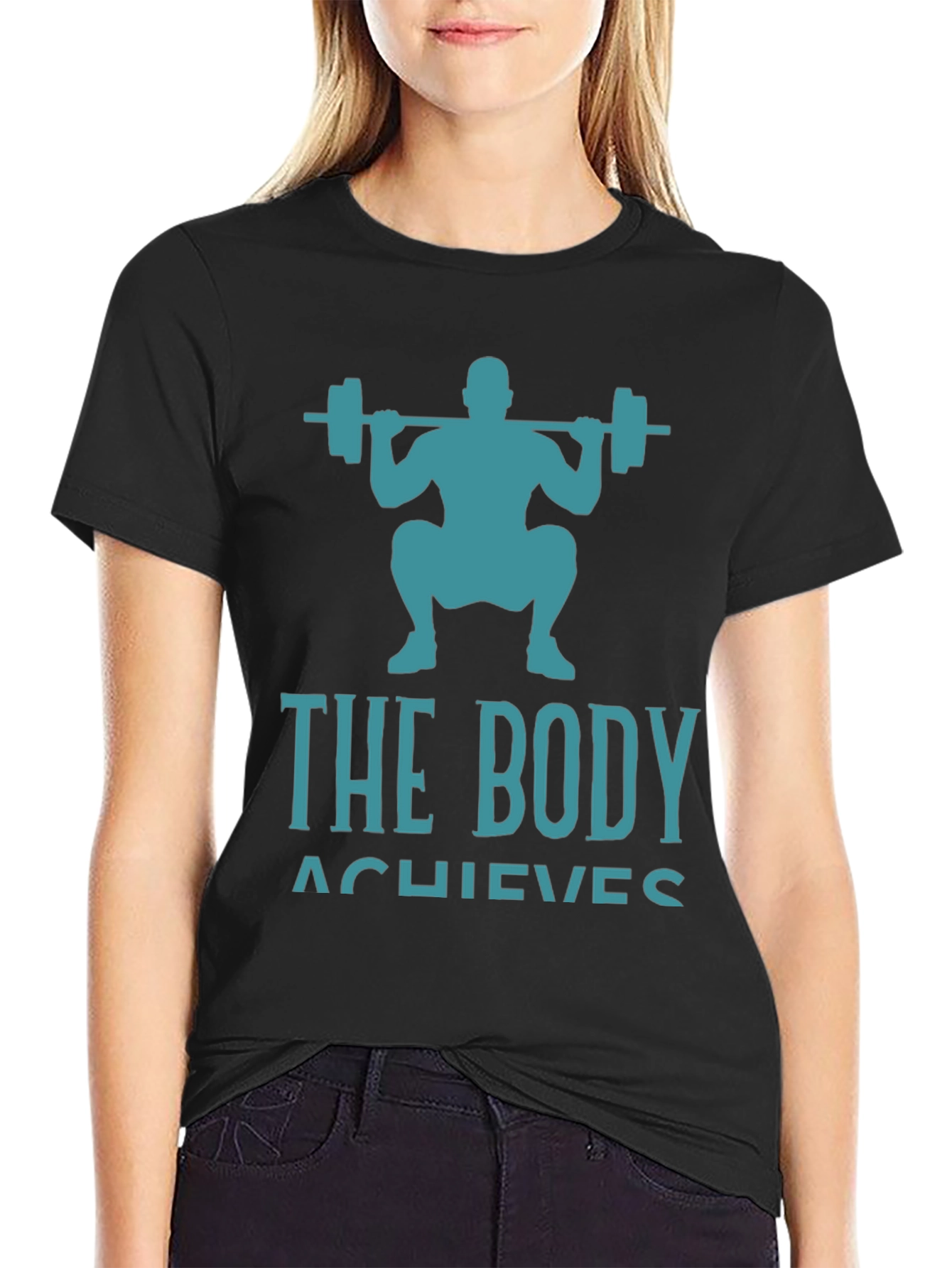 The Body Achieves Black Gym T-Shirt