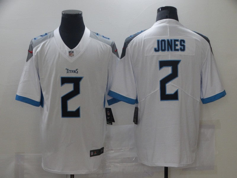 Men's Tennessee Titans Julio Jones #2 White Game Jerseys