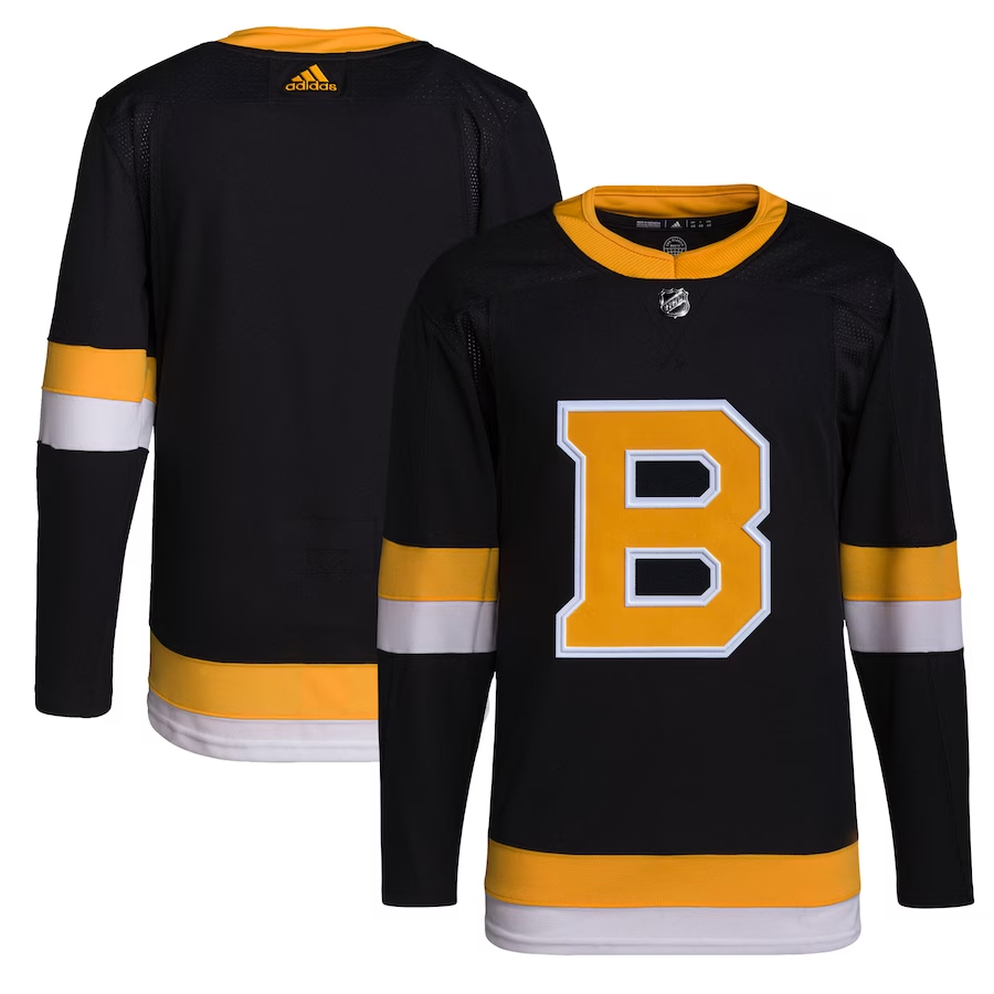 Men's Boston Bruins Black Alternate Primegreen Authentic Blank Jerseys