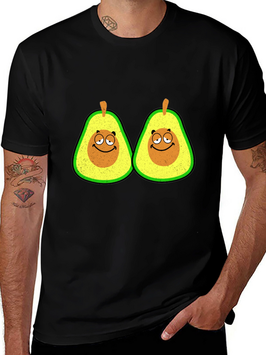 Avocado Graphic T-Shirt - Funny Fruit Tee