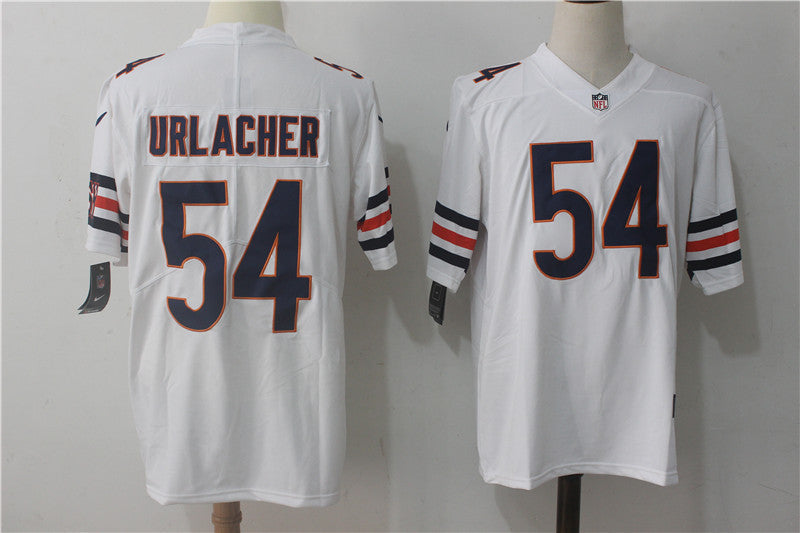 Men's Chicago Bears Brian Urlacher #54 White Game Jerseys