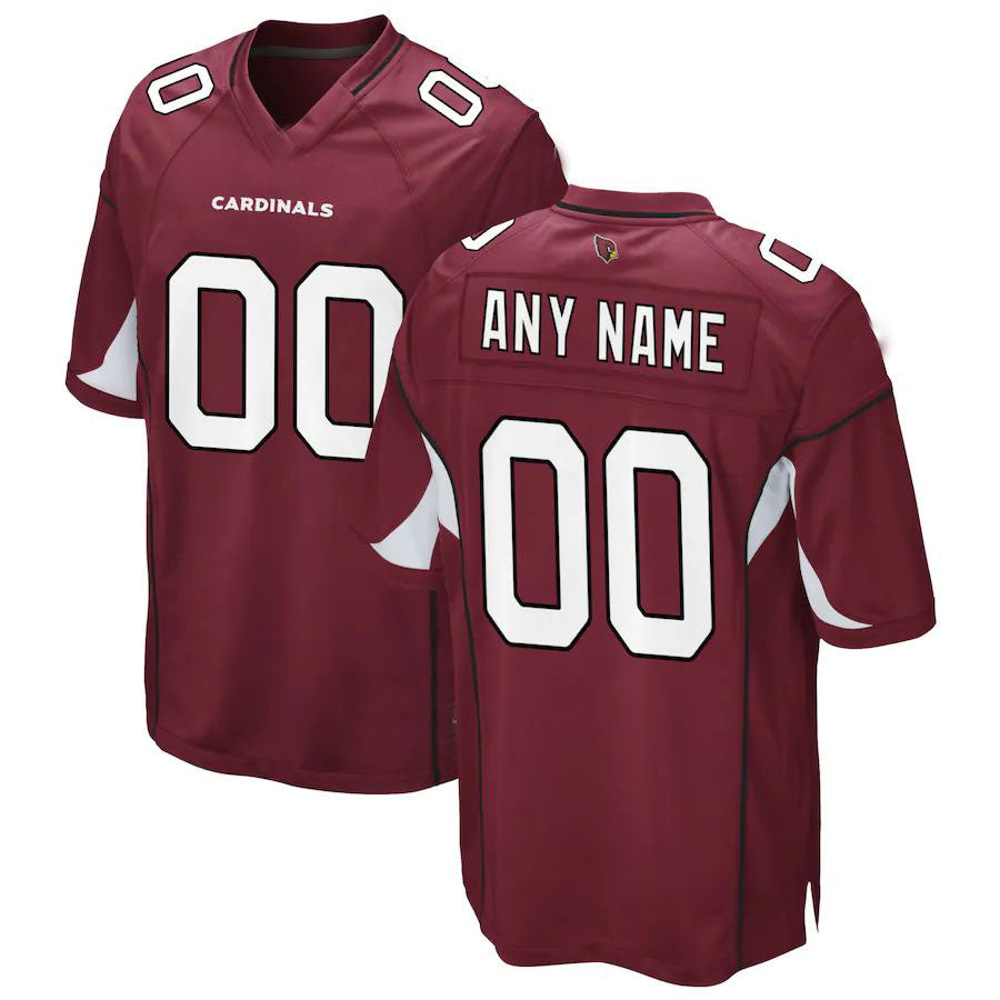 Custom1 Arizona Cardinals Cardinal Game Jerseys Stitched Football Jerseys