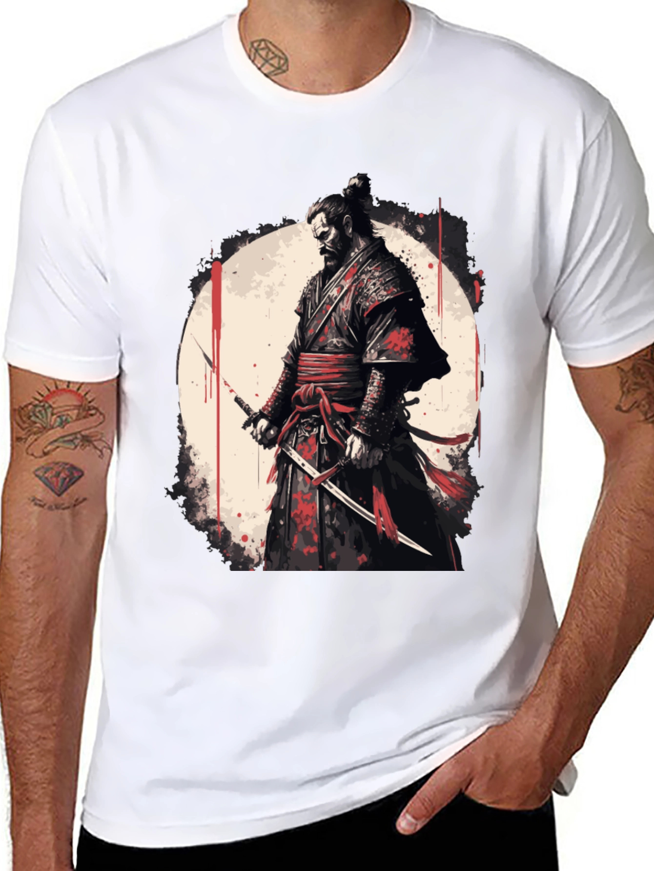 Samurai Warrior Graphic Tee