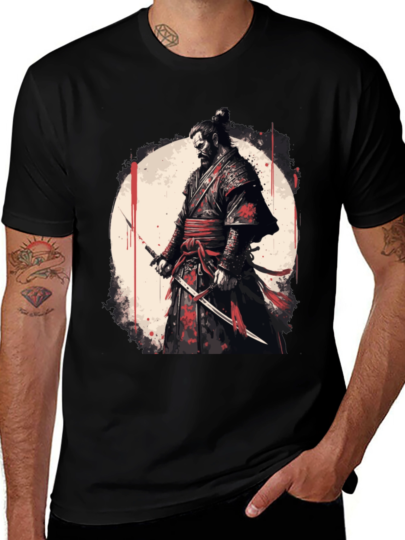 Samurai Warrior Graphic Tee