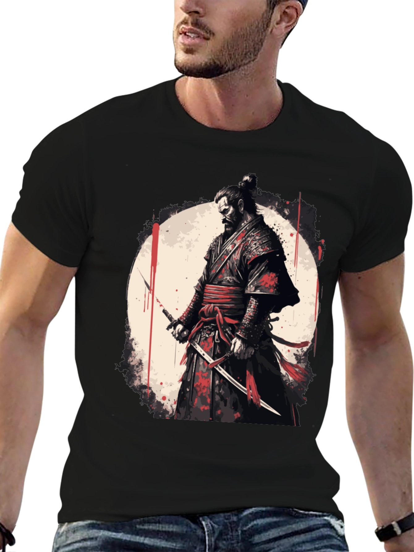 Samurai Warrior Graphic Tee