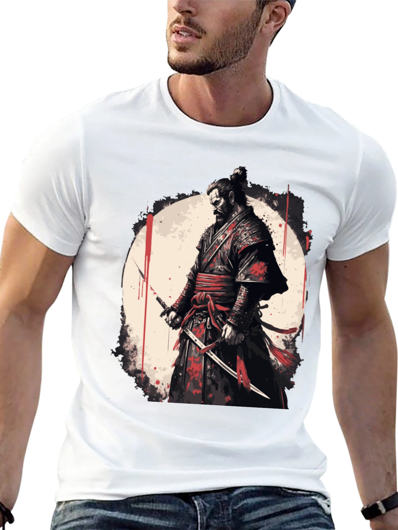 Samurai Warrior Graphic Tee