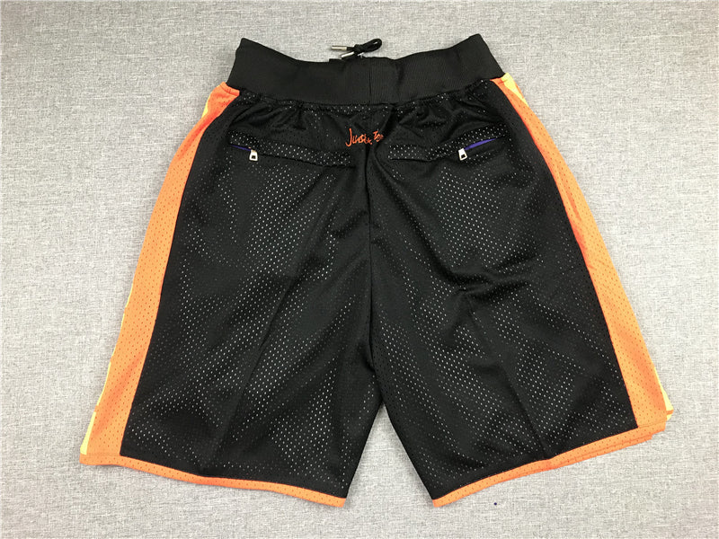Men's Golden State Warriors Black Chinese Edition Basketball Shorts1