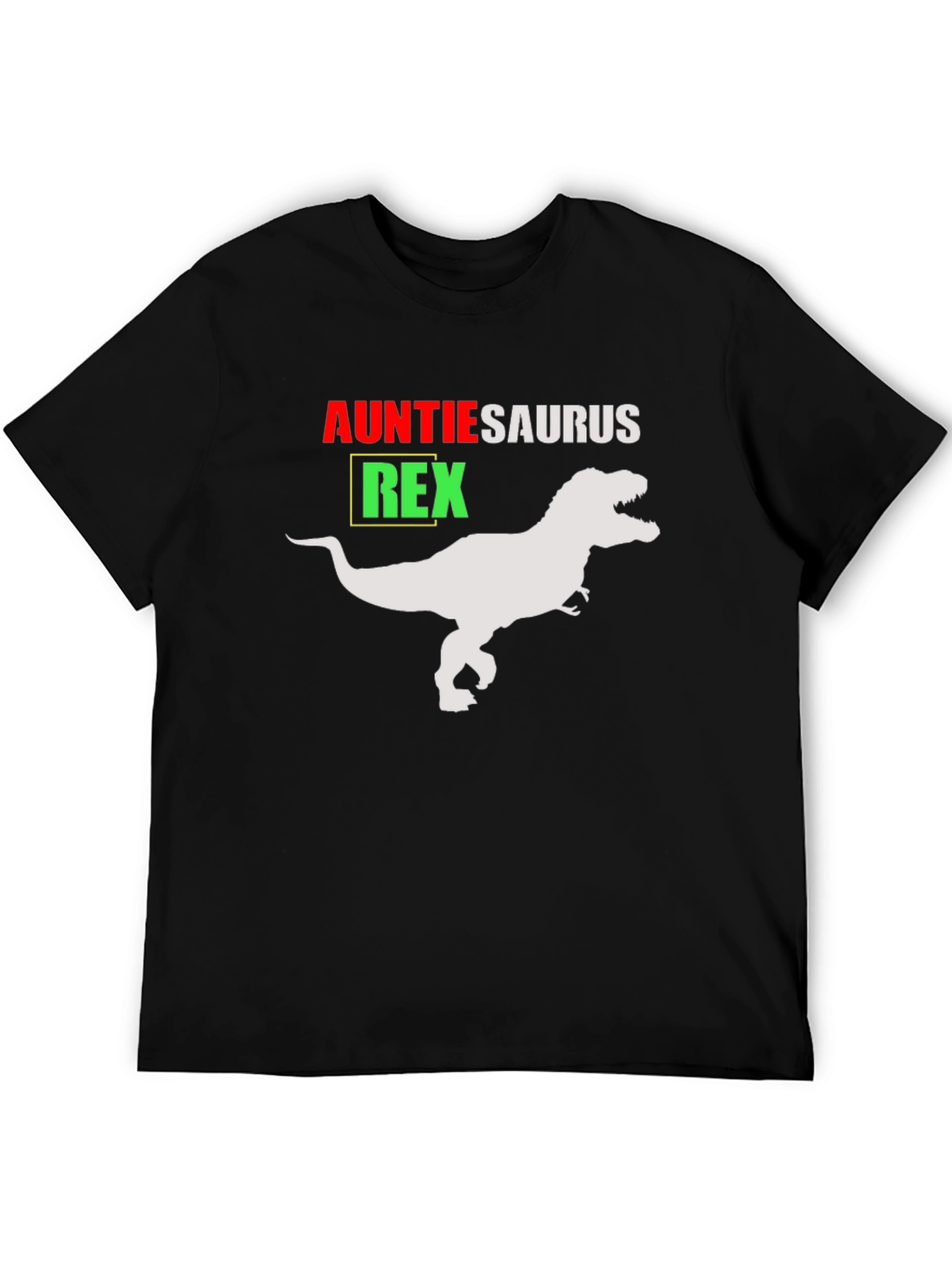 Auntie Saurus Rex T-Shirt - Funny Aunt Dinosaur Tee