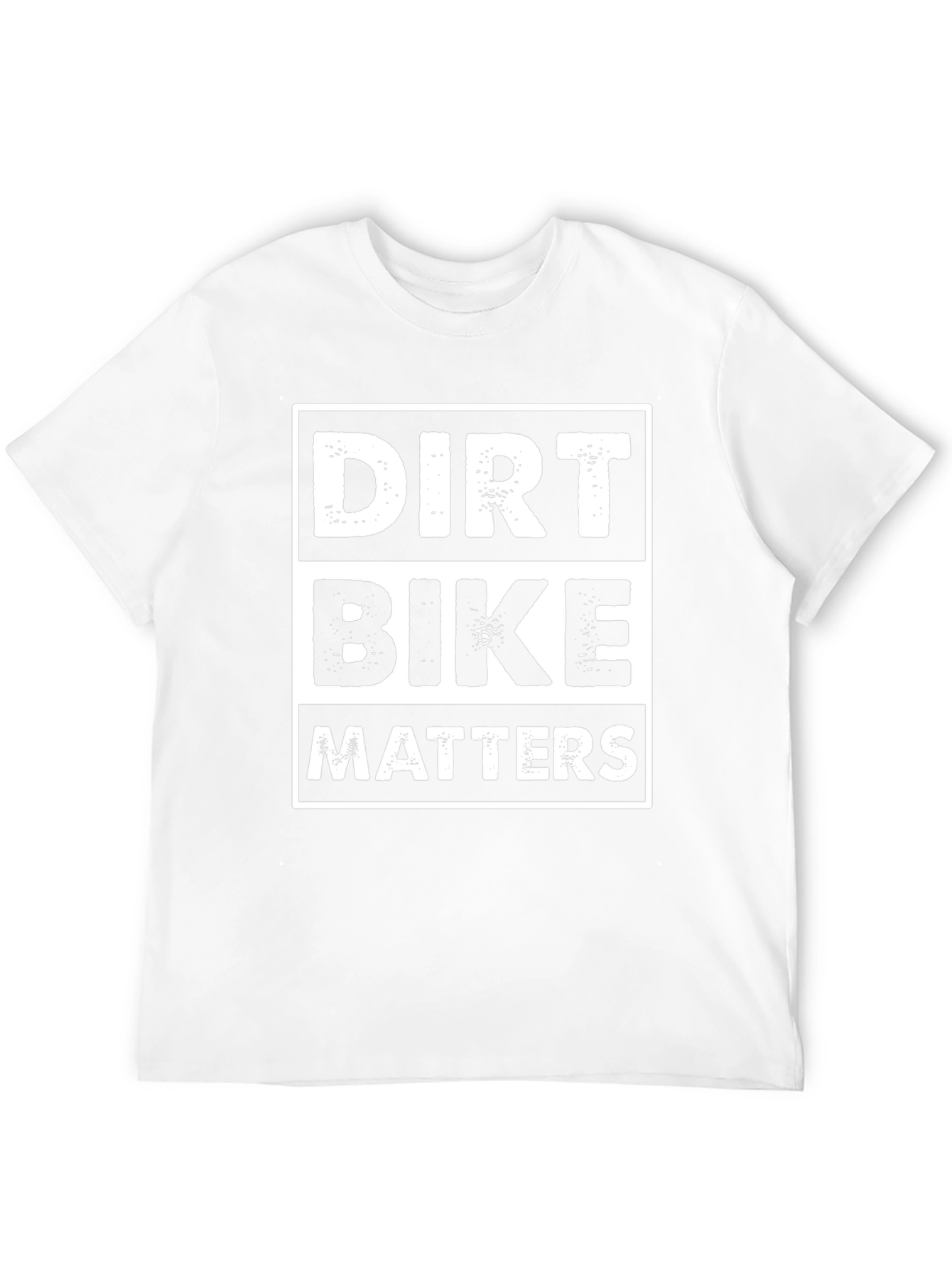 Dirt Bike Matters Graphic Tee - Black Cotton T-Shirt