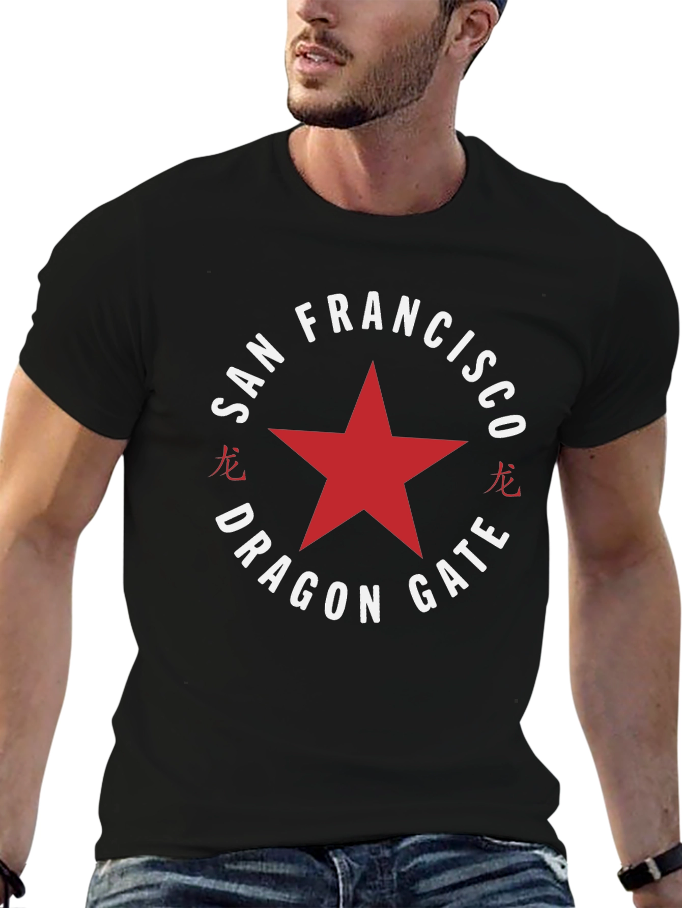 San Francisco Dragon Gate Graphic Tee