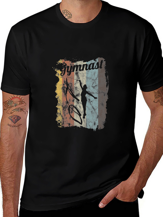 Retro Gymnast T-Shirt - Vintage Style Tee