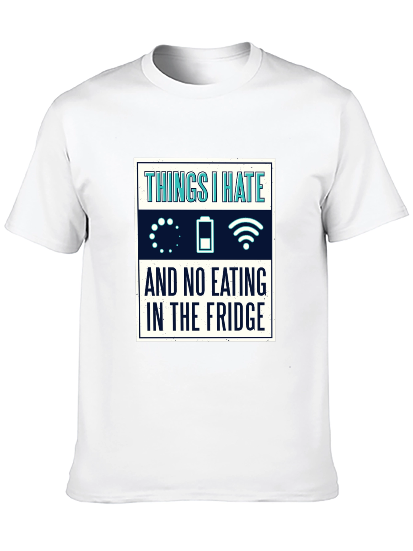 Funny Things I Hate Black Graphic Tee