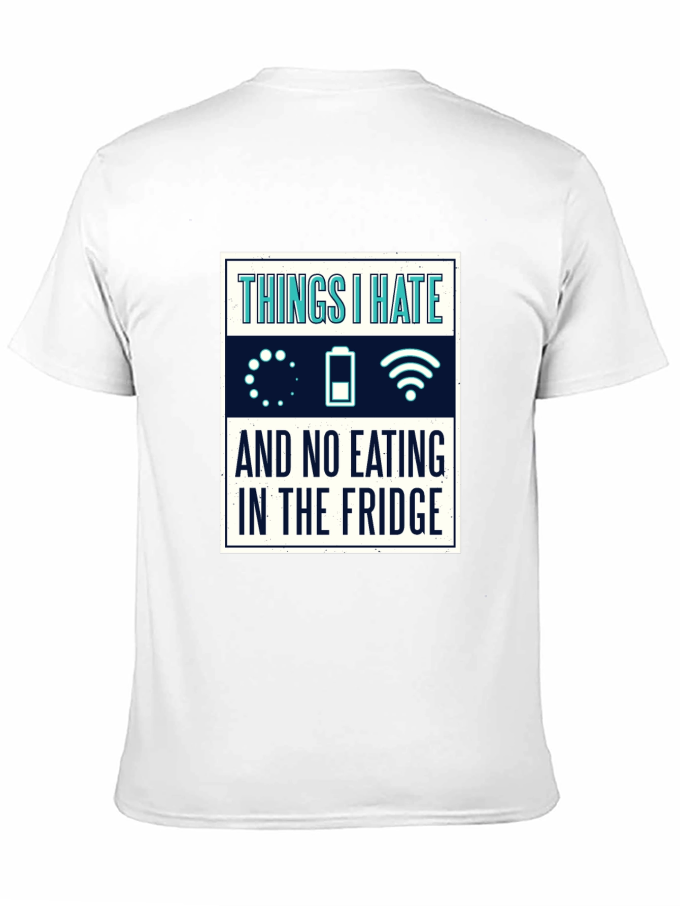 Funny Things I Hate Black Graphic Tee