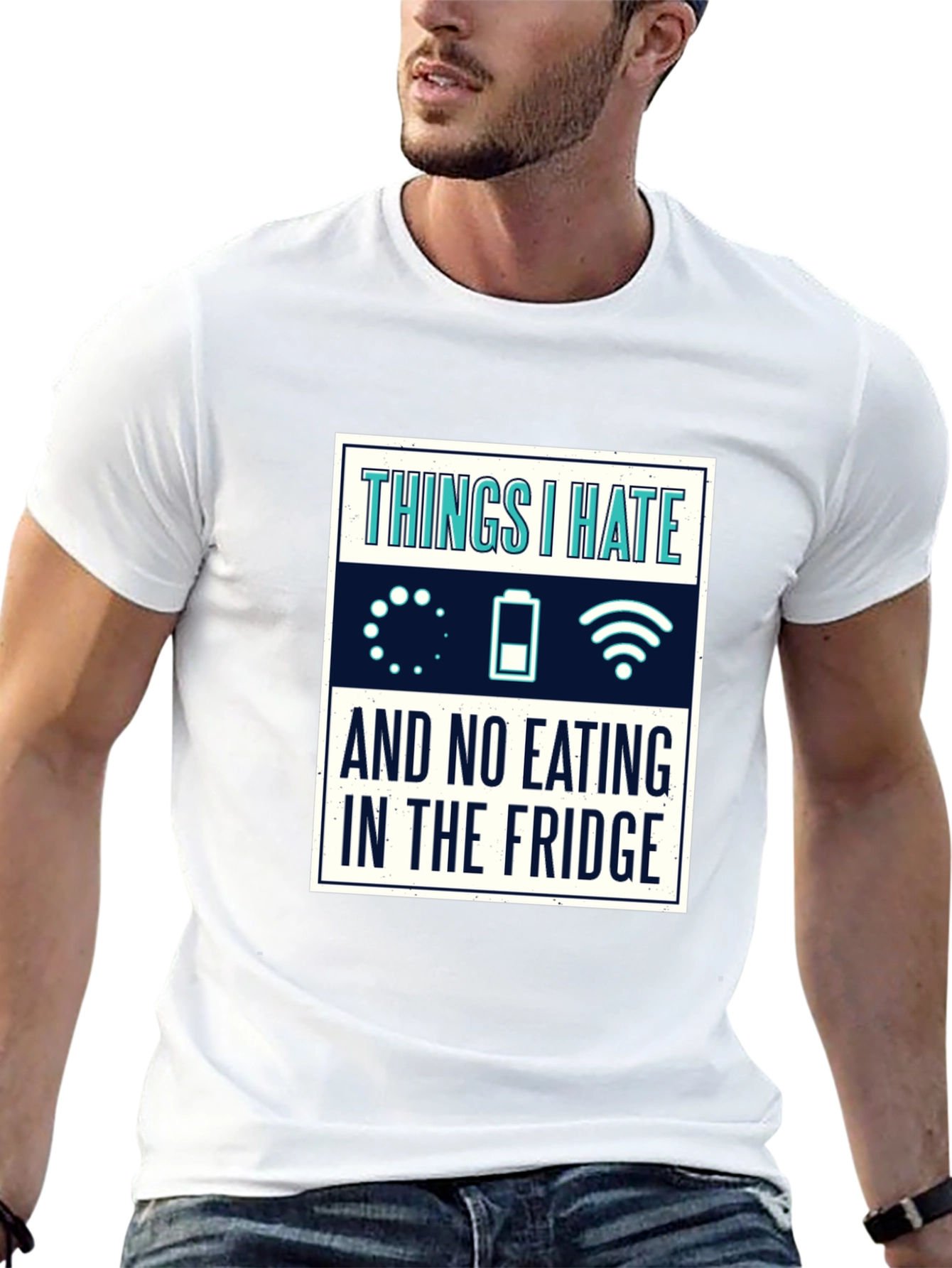 Funny Things I Hate Black Graphic Tee