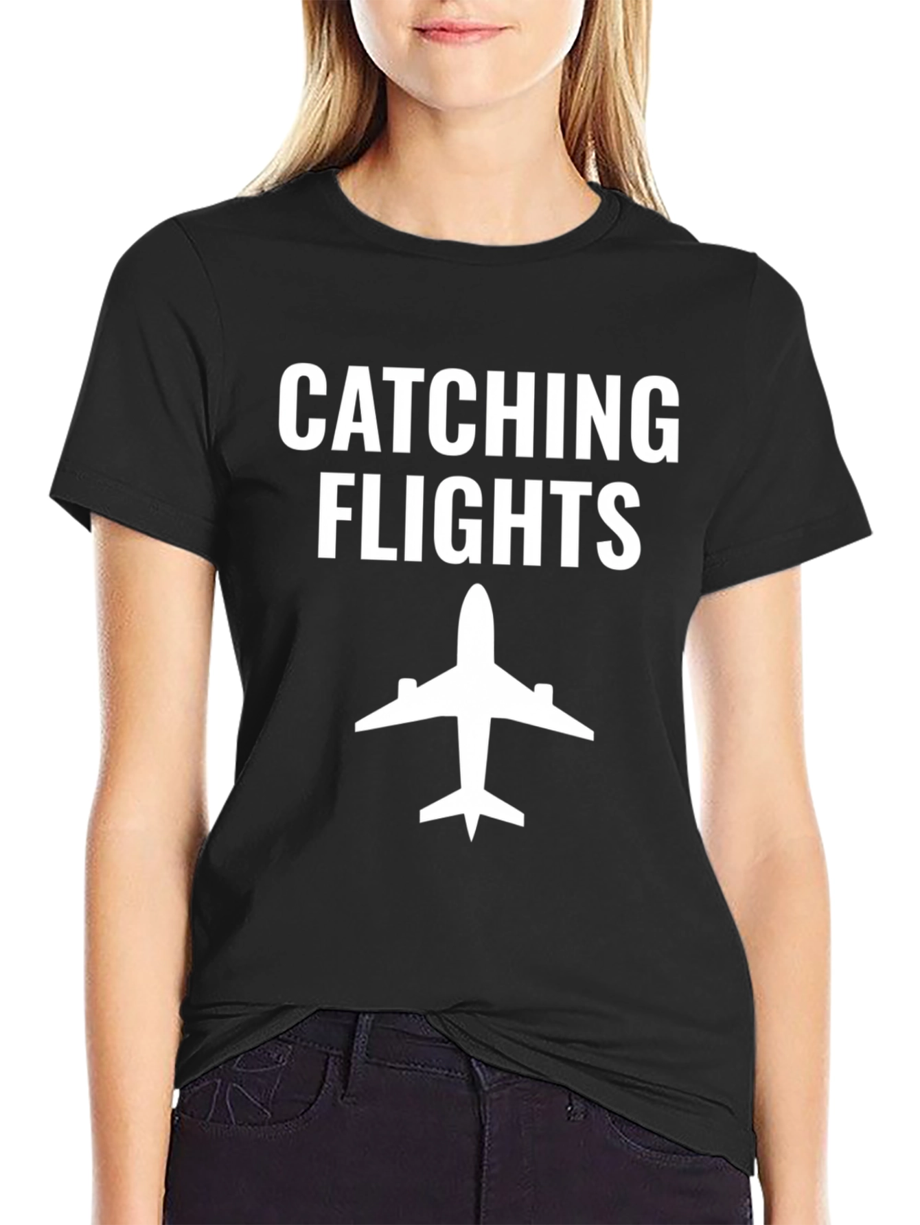 Catching Flights T-Shirt - Travel Ready Style