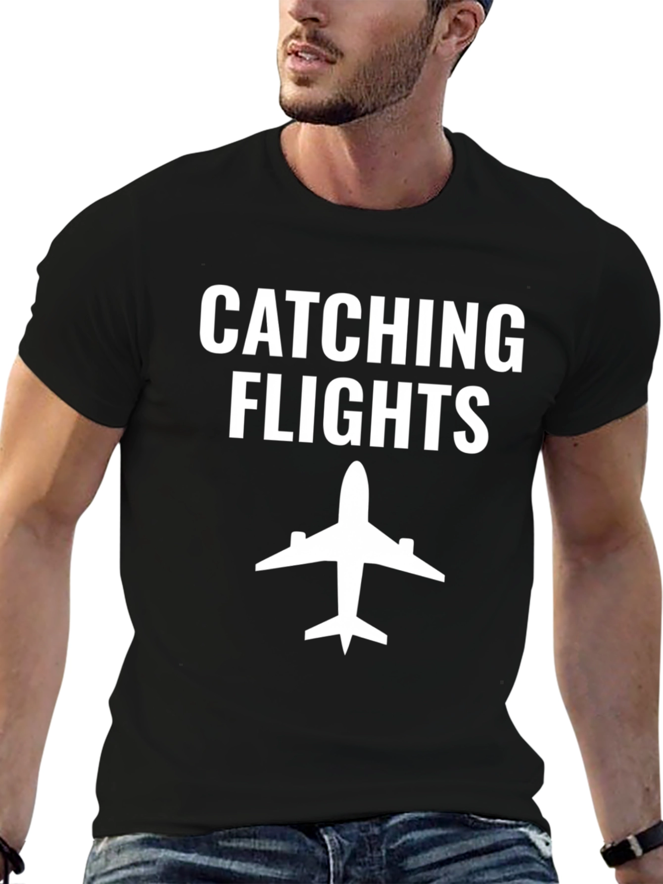 Catching Flights T-Shirt - Travel Ready Style
