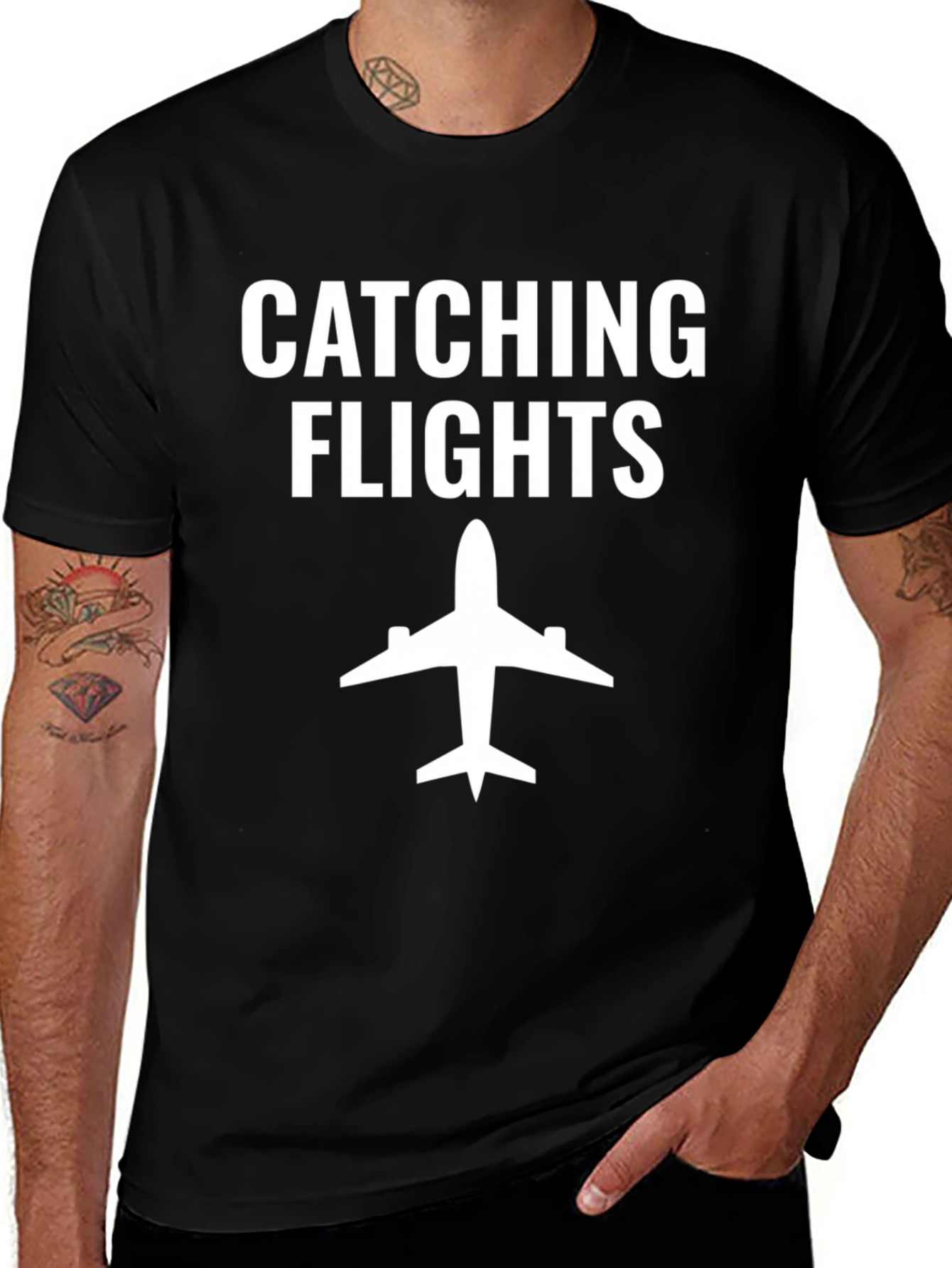 Catching Flights T-Shirt - Travel Ready Style