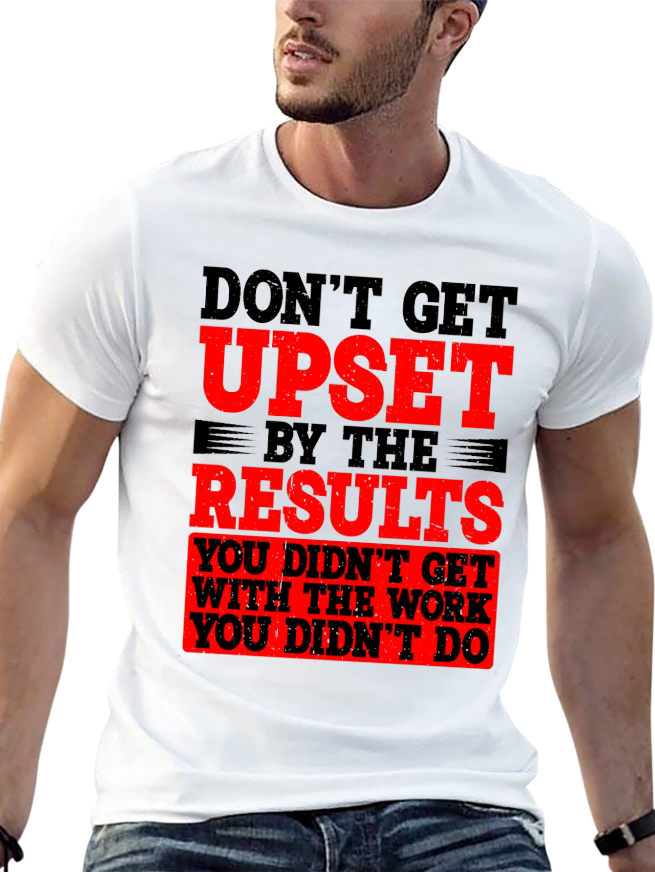 Motivational Workout Graphic T-Shirt