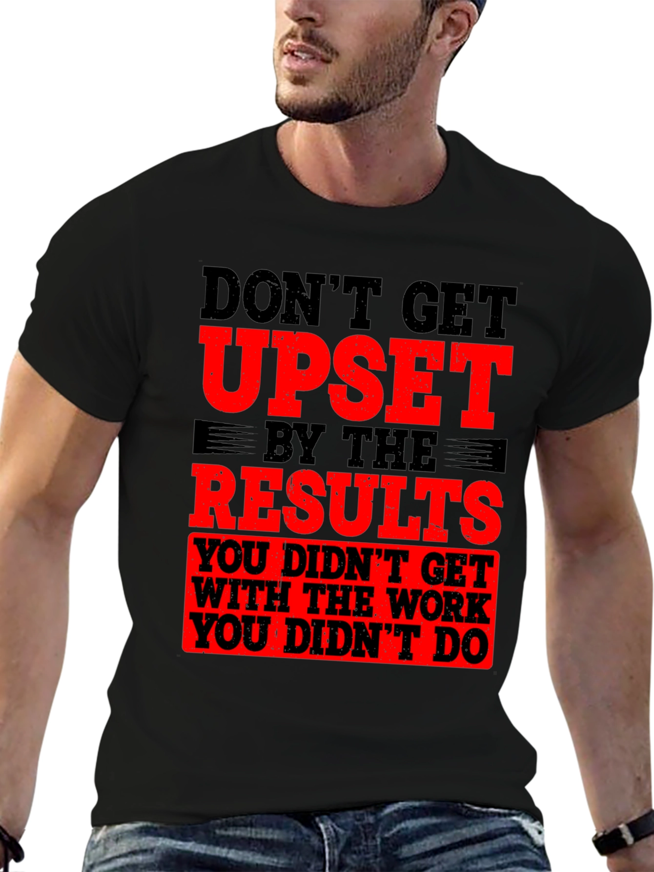 Motivational Workout Graphic T-Shirt