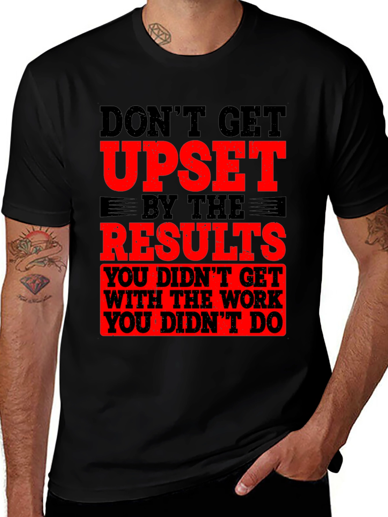 Motivational Workout Graphic T-Shirt