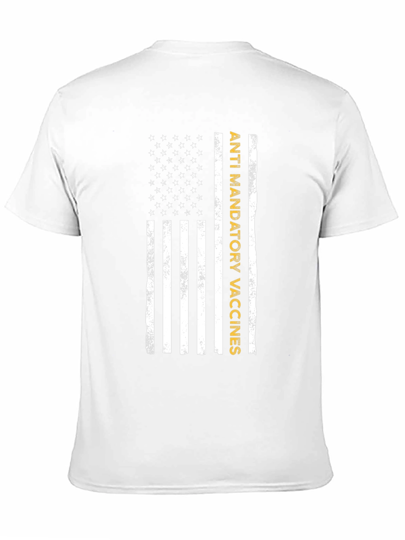 Anti-Mandatory Vaccines American Flag T-Shirt