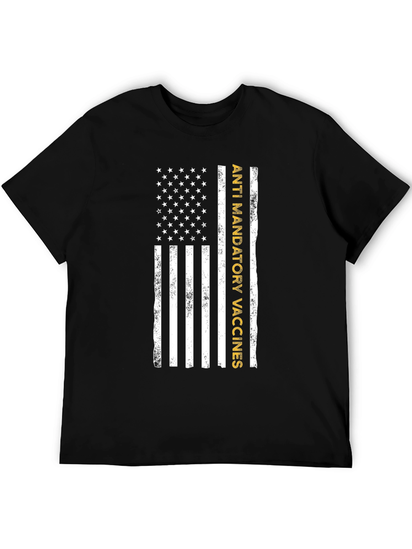 Anti-Mandatory Vaccines American Flag T-Shirt