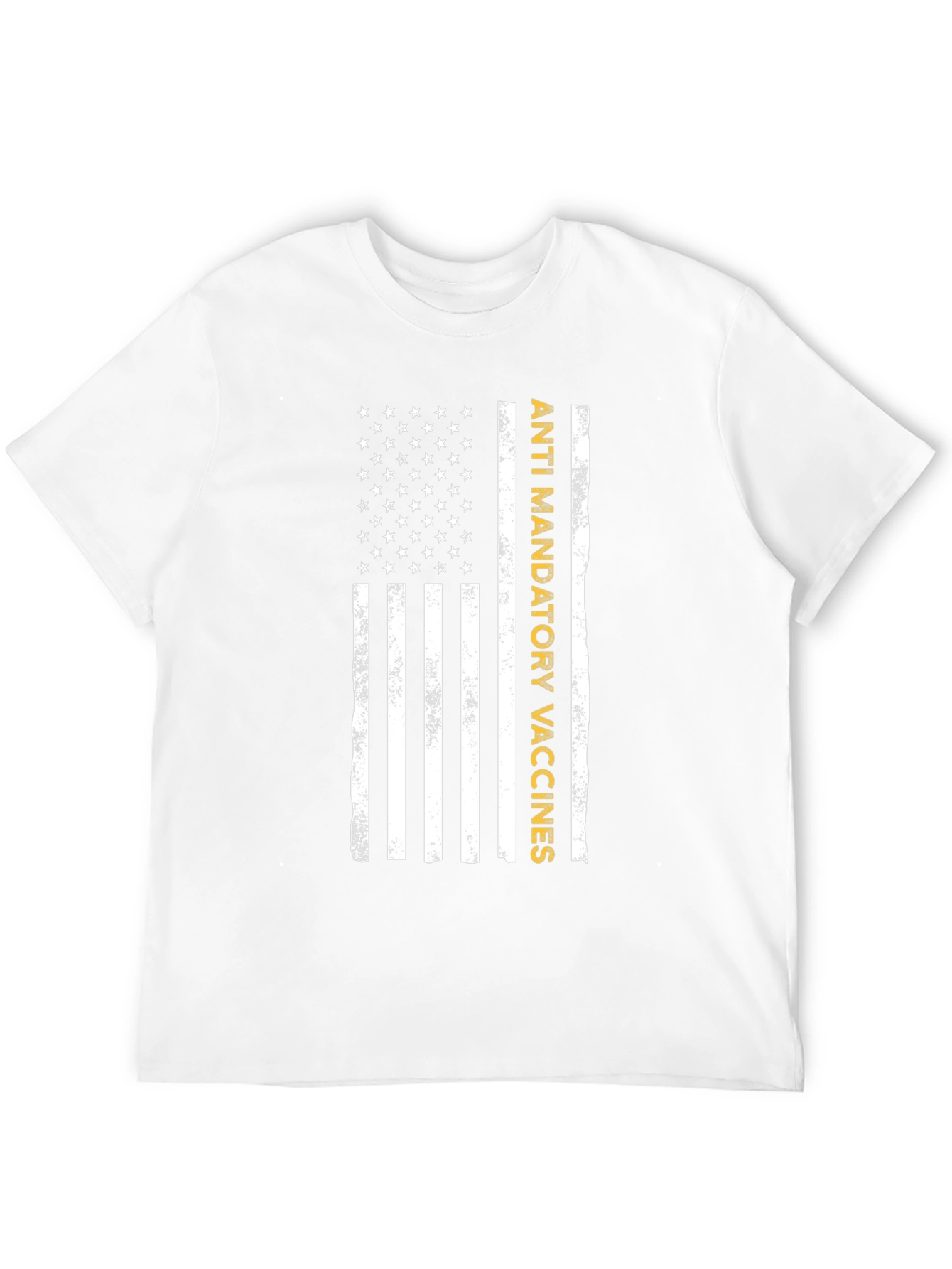 Anti-Mandatory Vaccines American Flag T-Shirt