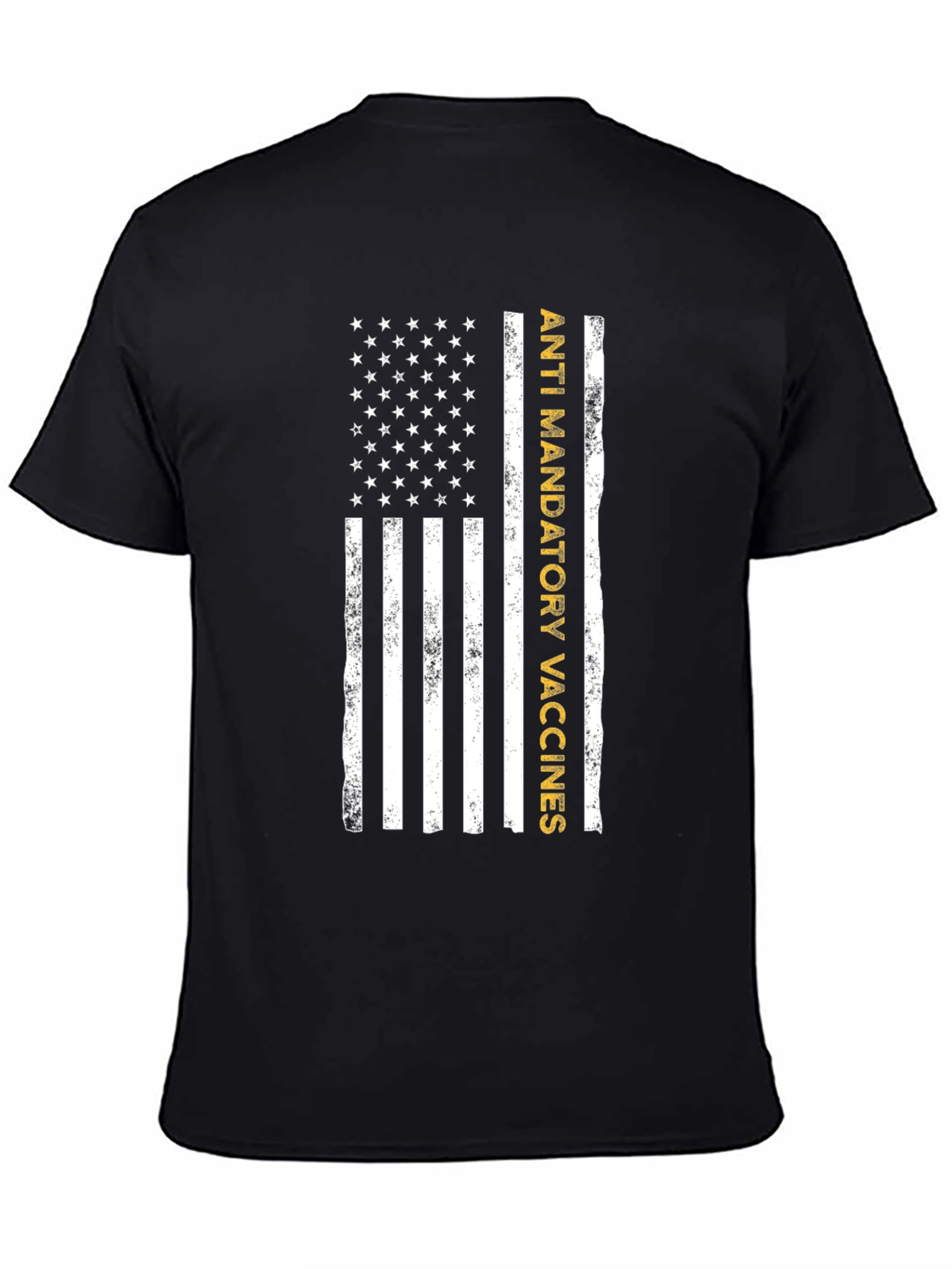 Anti-Mandatory Vaccines American Flag T-Shirt