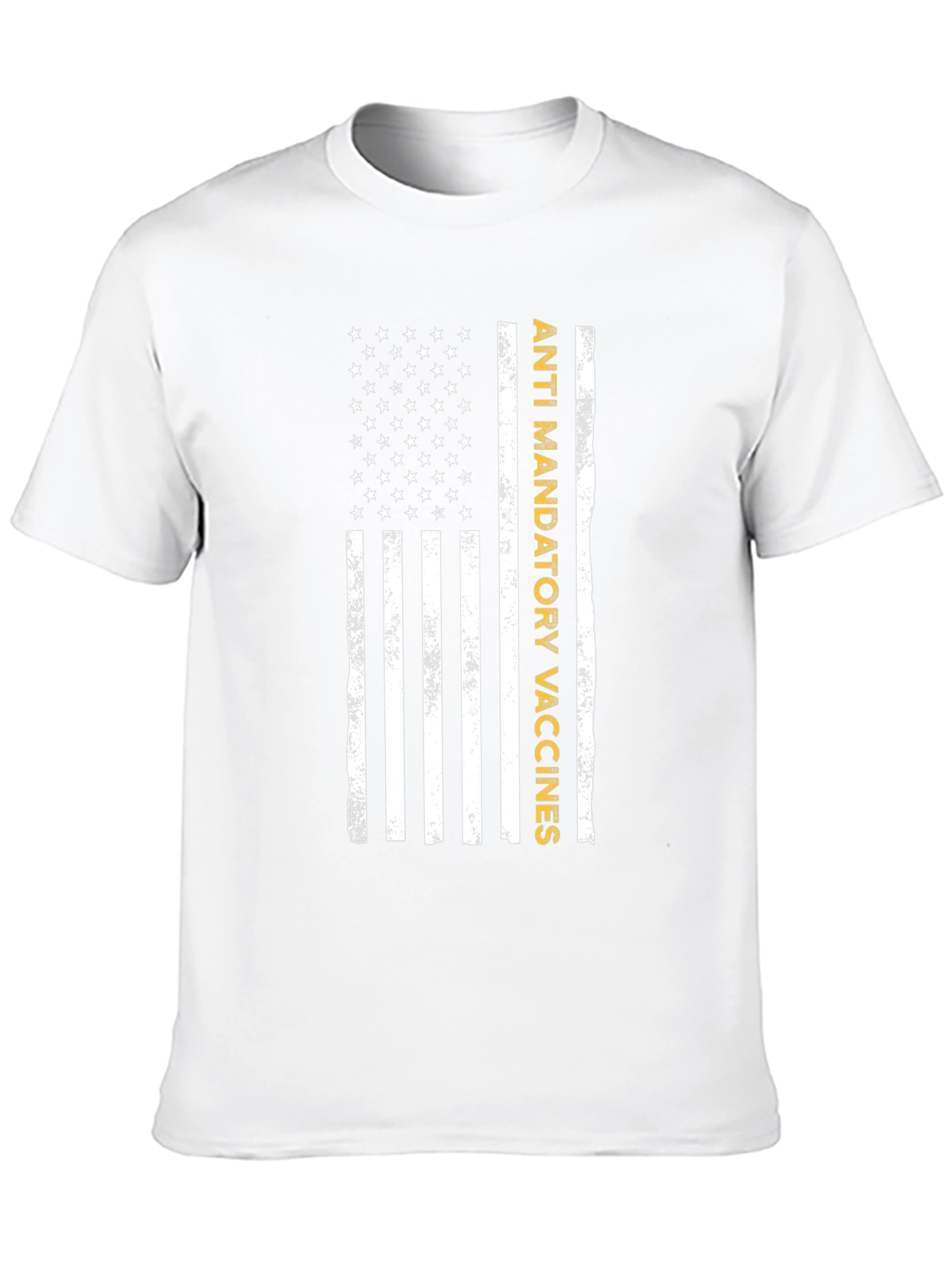 Anti-Mandatory Vaccines American Flag T-Shirt