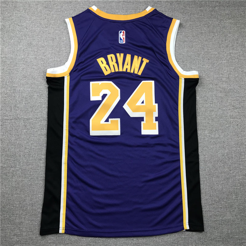 Men's Kobe Bryant Los Angeles Lakers #24 Swingman Jerseys - Purple