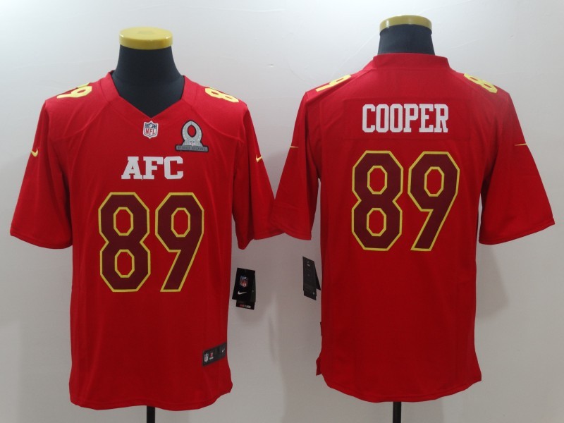 Men's Las Vegas Raiders Amari Cooper #89 Red Game Jerseys