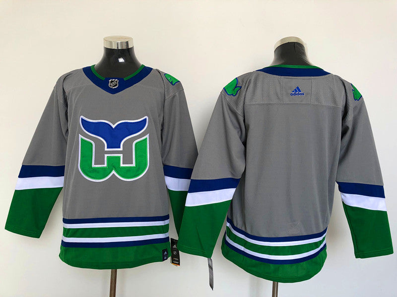 Men's Carolina Hurricanes Gray Blank Jerseys