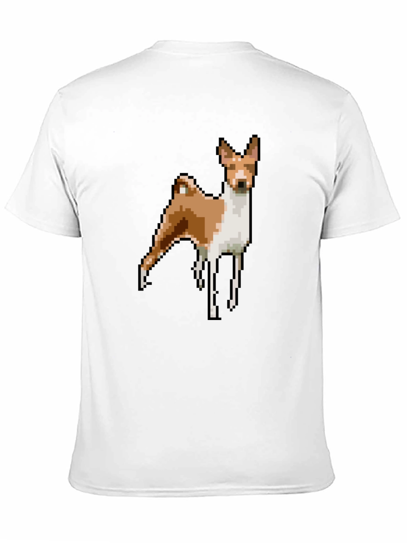 Pixel Dog Graphic Tee - Black T-Shirt