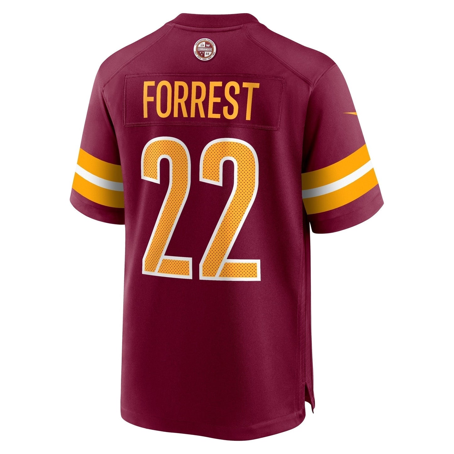 Darrick Forrest Washington Commanders Nike Game   Jersey - Burgundy
