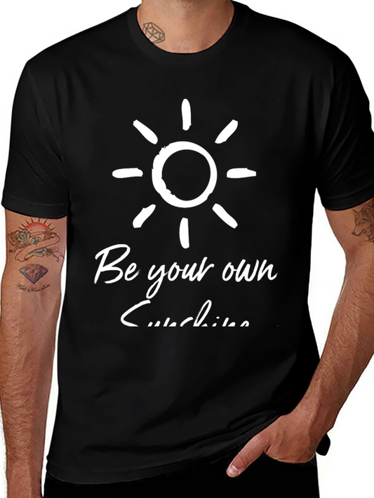 Be Your Own Sunshine Graphic Tee - Black