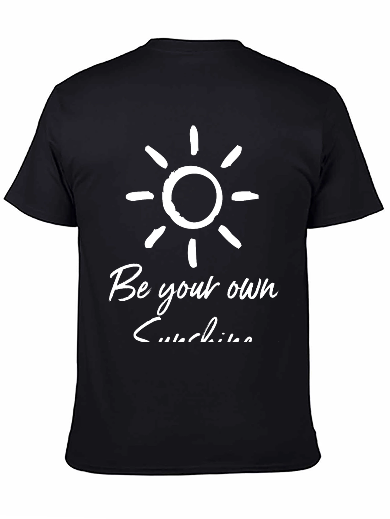 Be Your Own Sunshine Graphic Tee - Black