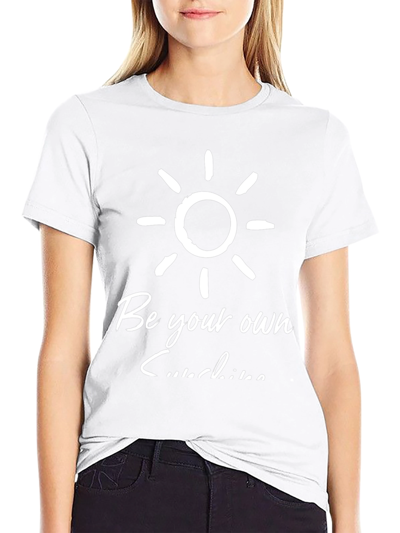 Be Your Own Sunshine Graphic Tee - Black