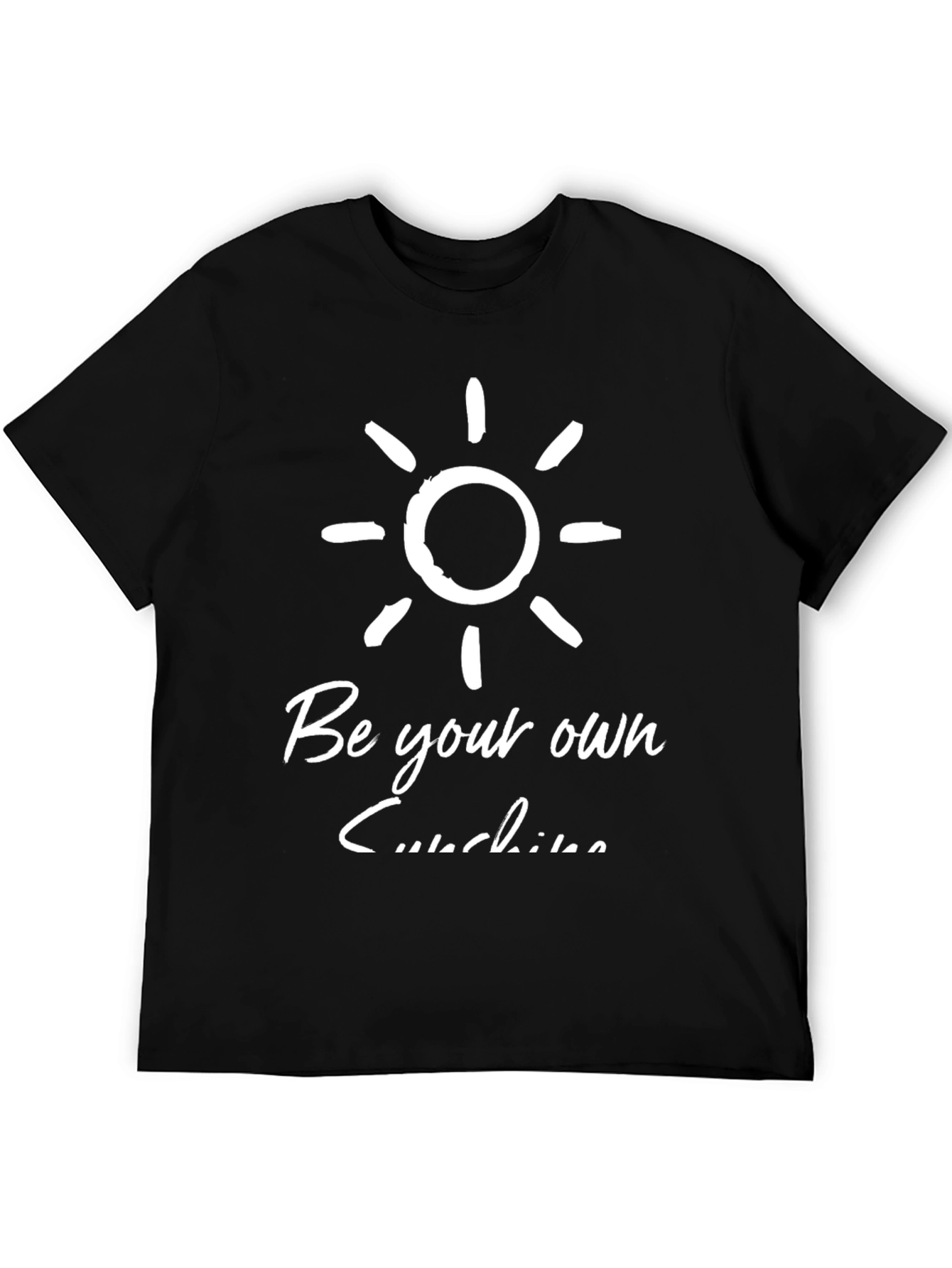 Be Your Own Sunshine Graphic Tee - Black