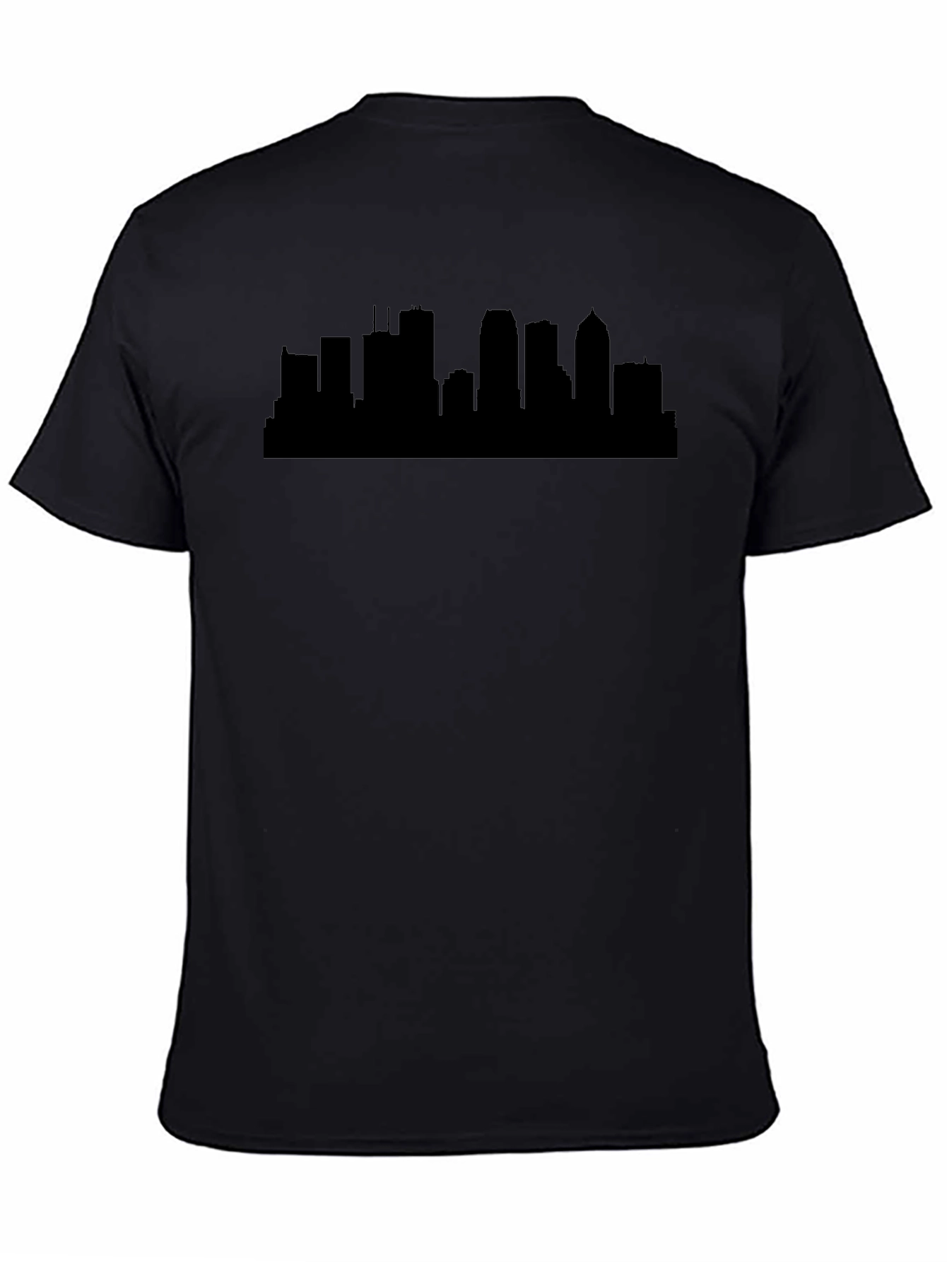 Cityscape Silhouette Tee - Urban Style