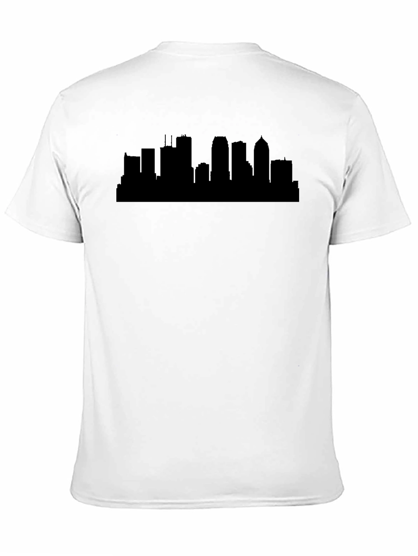 Cityscape Silhouette Tee - Urban Style