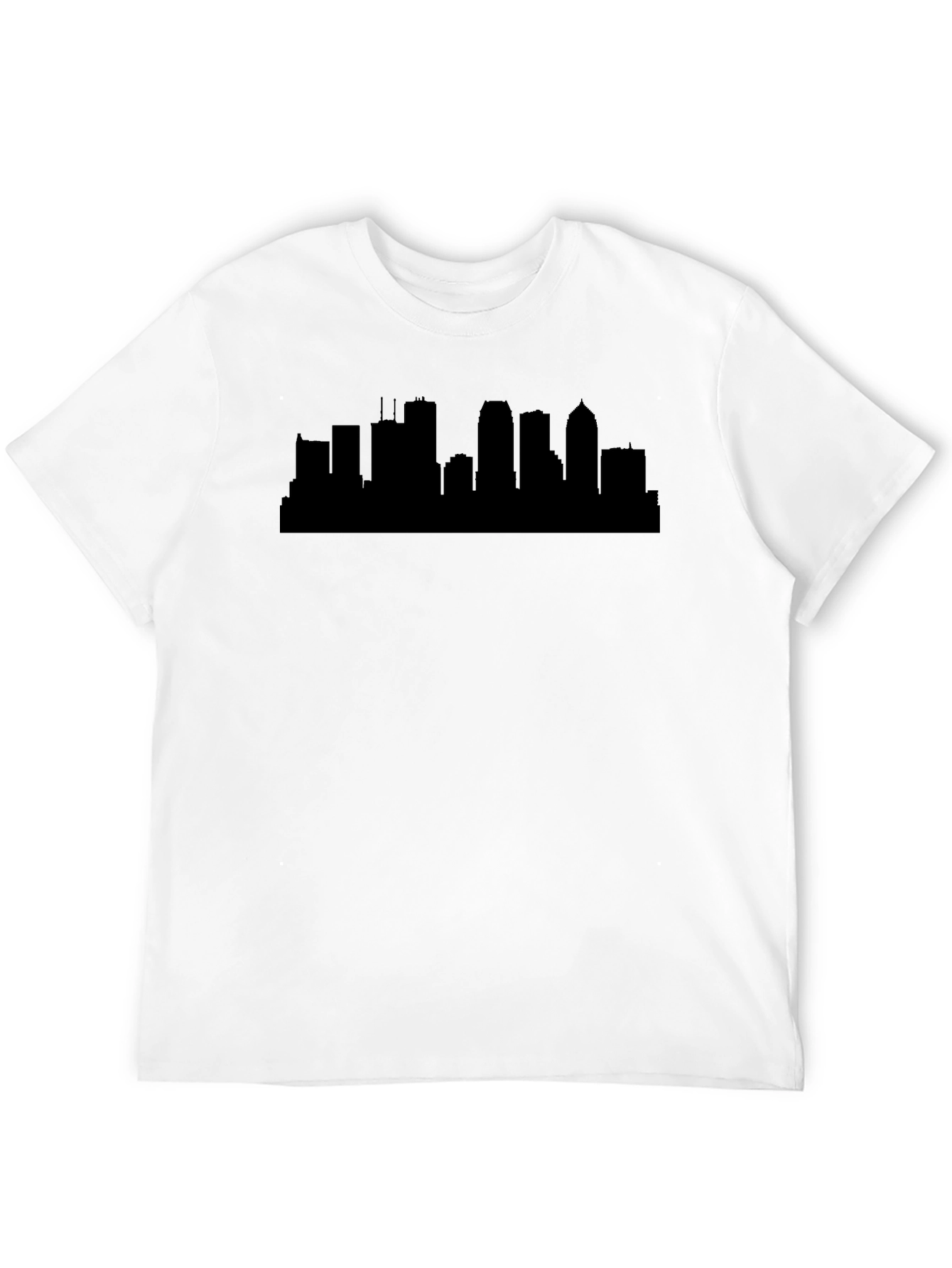 Cityscape Silhouette Tee - Urban Style