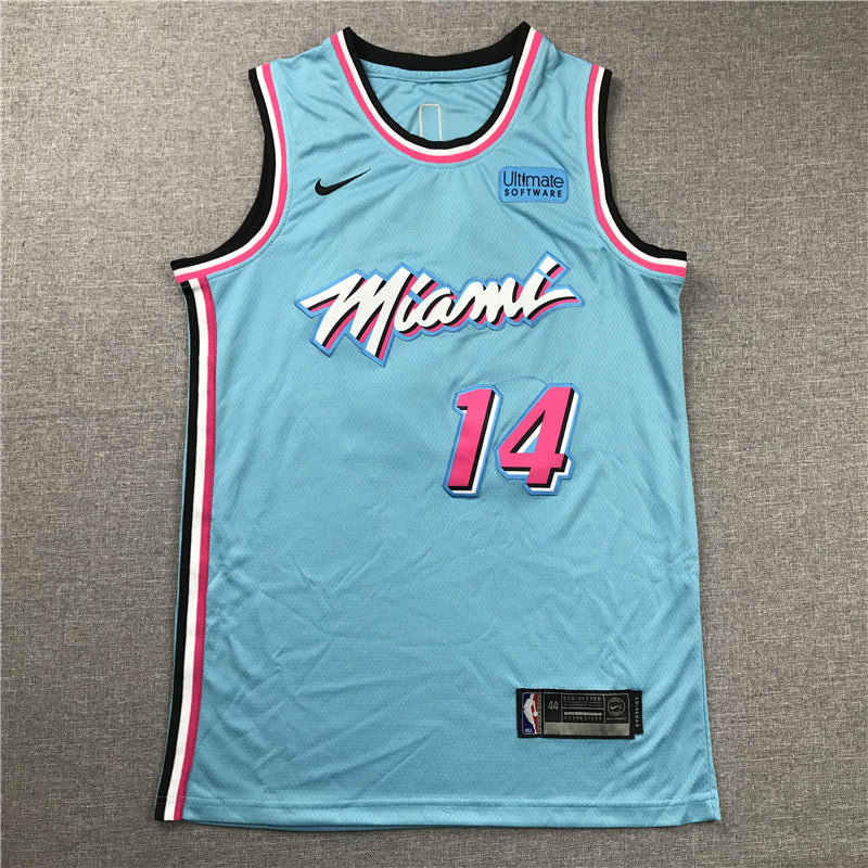 Men's Miami Heat Tyler Herro #14 Blue 2020/21 Swingman Jerseys