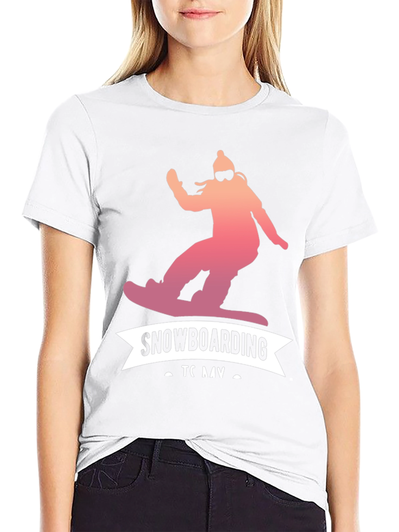 Snowboarding T-Shirt - Ride in Style