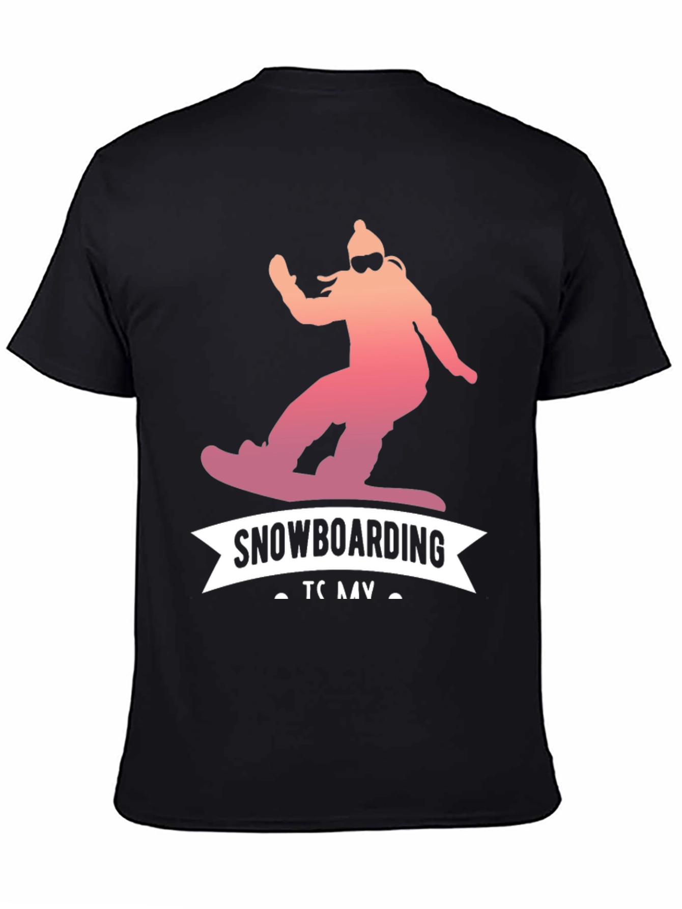 Snowboarding T-Shirt - Ride in Style