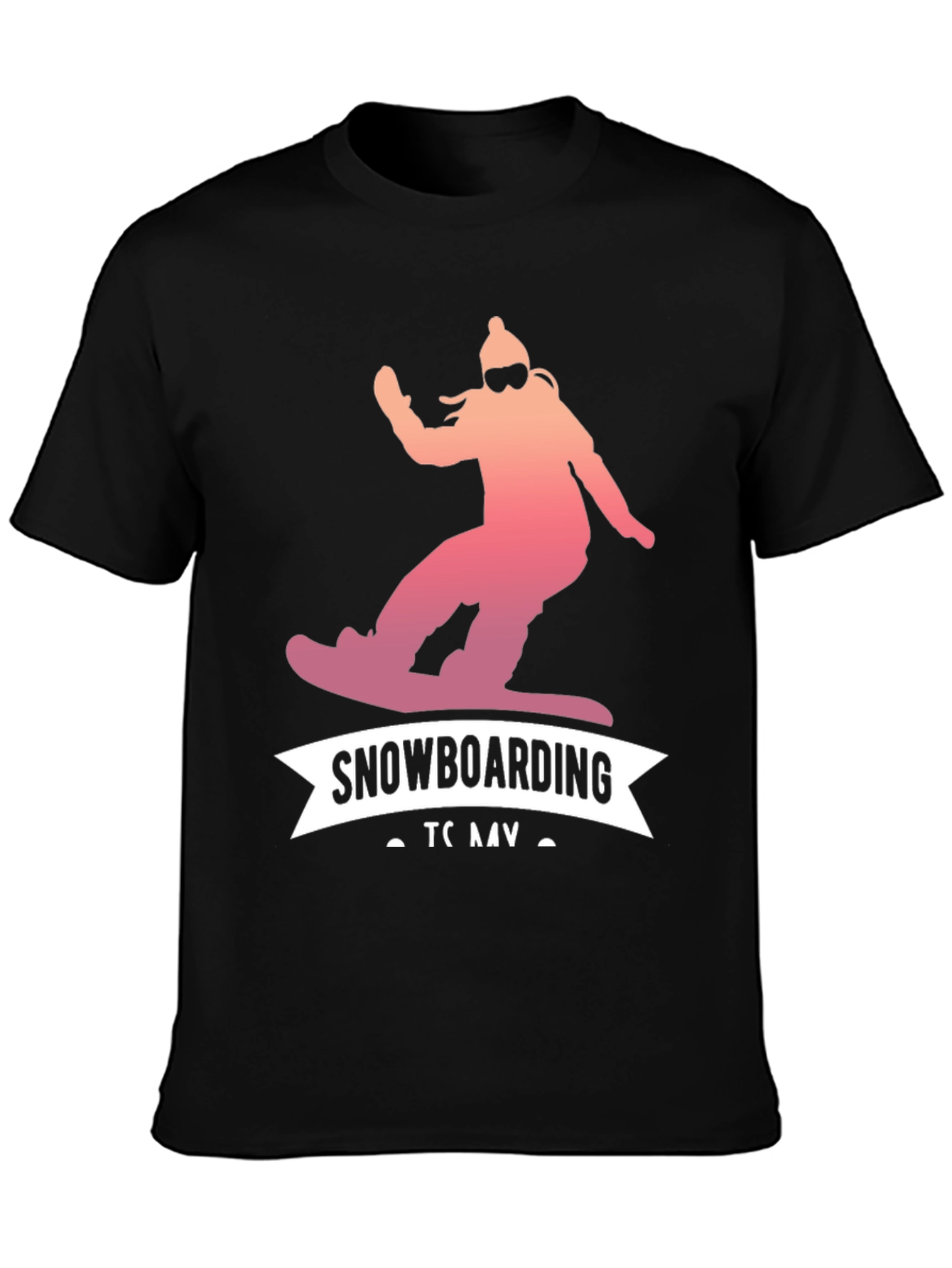 Snowboarding T-Shirt - Ride in Style