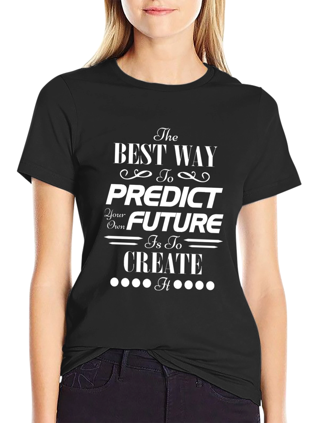 Inspirational Create Your Future Graphic Tee
