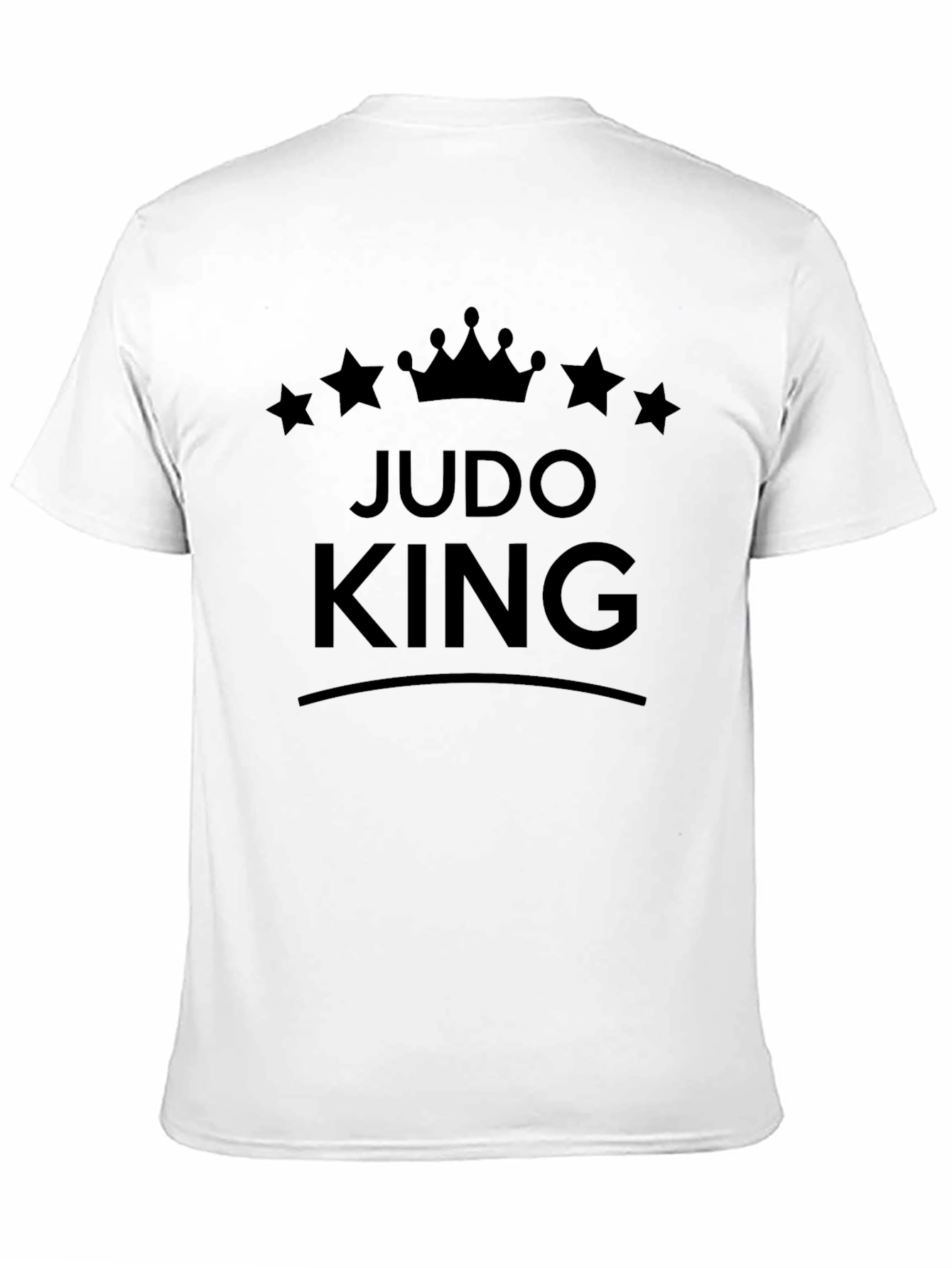 Judo King Graphic T-Shirt - Black